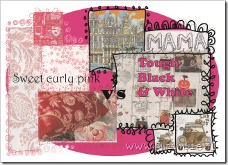 Oef-Collage PinkBW